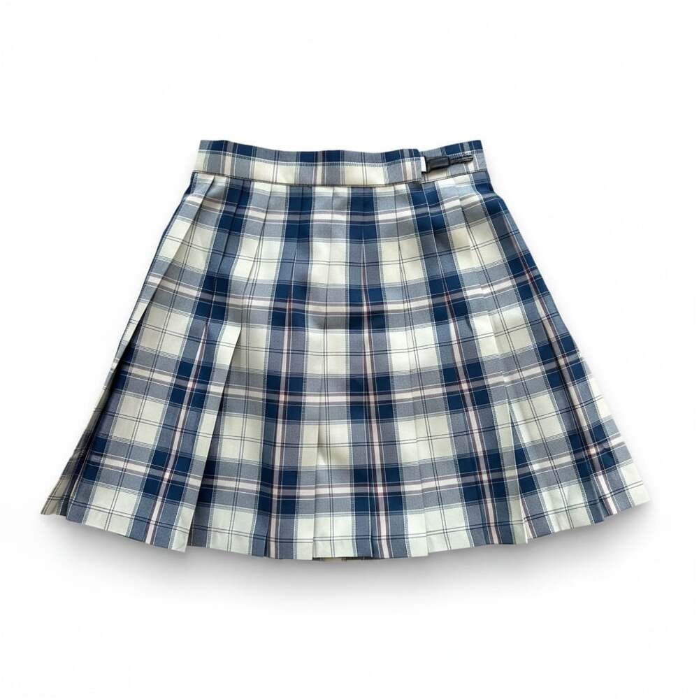JK Japanese School Uniform Pleated Plaid Skirt Size XS Shijiyin Galaxy Brand